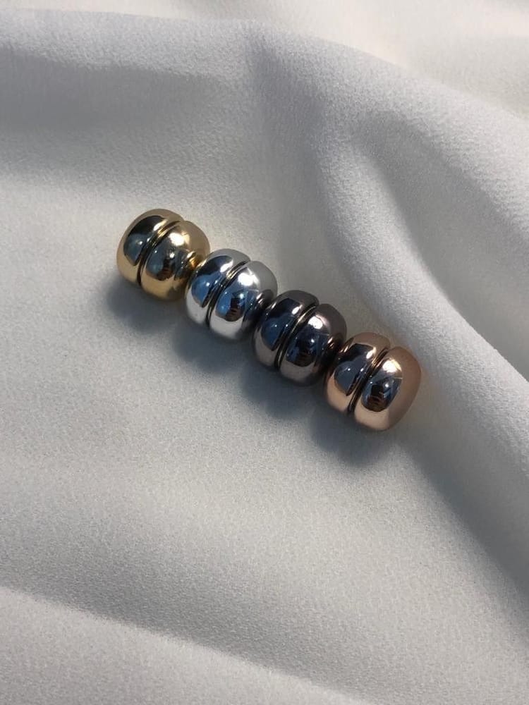 Shiny Hijab Magnets Set — Magnet / Alloy
